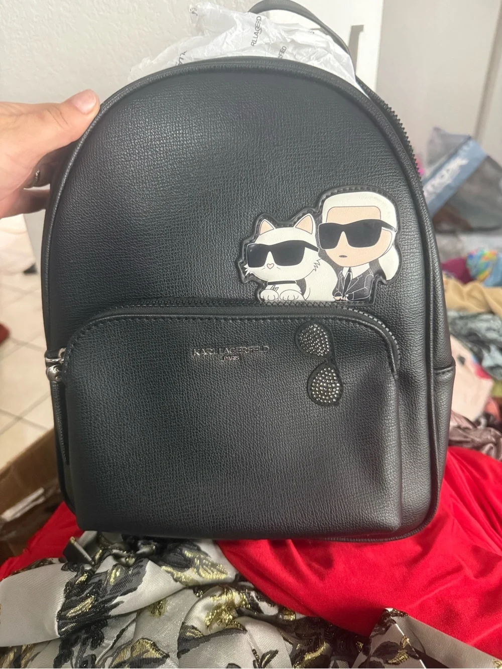 Karl Lagerfeld khloe backpack
